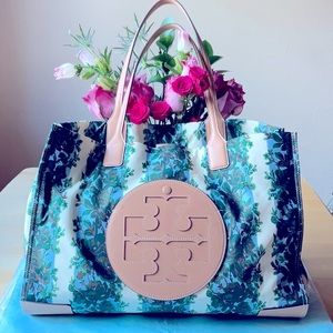 🍂🍃🍂  TORY BURCH ELLA PRINTED TOTE 🍃🍂🍃